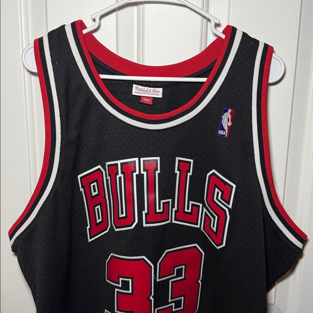 Brand New Mitchell & Ness Scottie Pippen Black Jersey - Picture 2 of 9